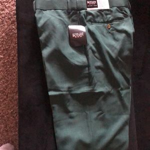 Botany 500 dress pants green size 38 casual